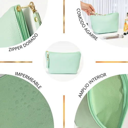 As Cosmetiquera Neceser Impermeable Marca Basanz, Asa As