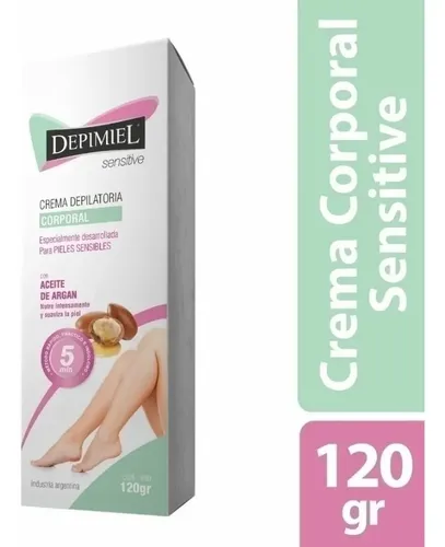 Crema Depilatoria Depimiel Corporal Sensitive X 120gr
