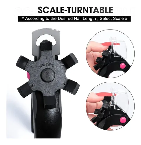 K Cortador De Uñas Negro Ajustable For Pedicura