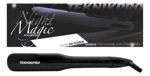 Teknikpro Night Magic Planchita De Pelo Alisado Plancha