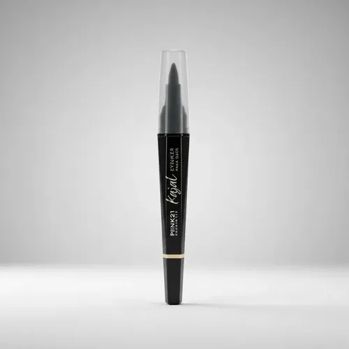 Delineador Kajal Negro X3, Ultra Definicion. Pink 21