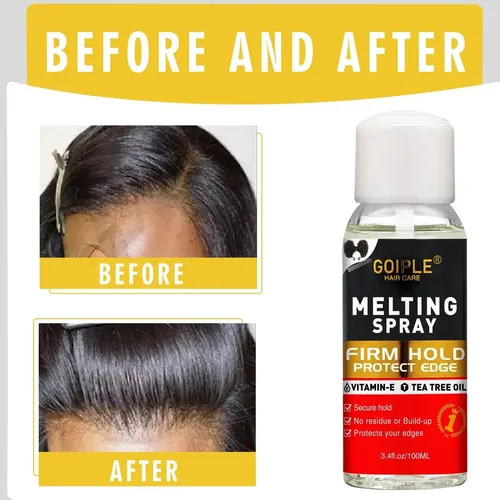 Kit De Spray Adhesivo Para Extensiones De Cabello Wozutunt,