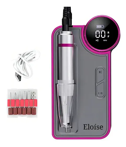 Torno de Uñas Profesional Eloise 35000 RPM Manicura Pedicura