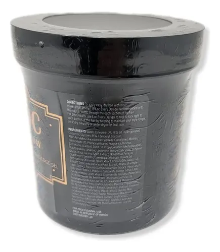Gel Para El Cabello Loc Every Day Braid Extreme Hold 473 Ml
