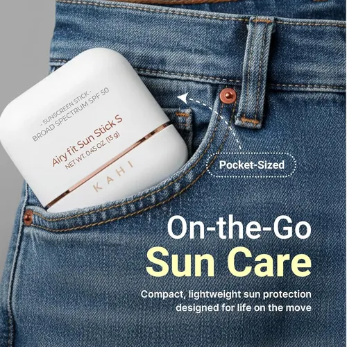 Protector Solar Facial Stick Spf 50+ Airy Fit Kahi