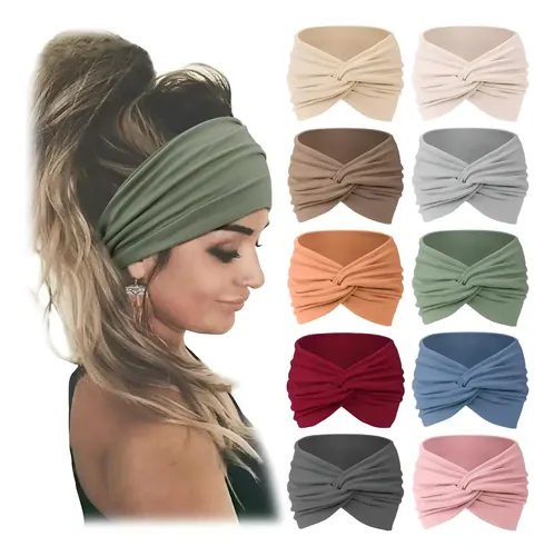 10 Piezas Bandas For El Cabello Mujeres Niñas, Diademas Syse