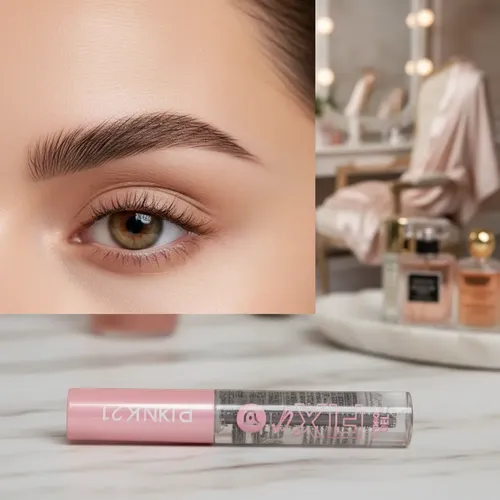 Gel Fijador De Cejas Transparente Pink 21 Fixa Eyebrow Gel