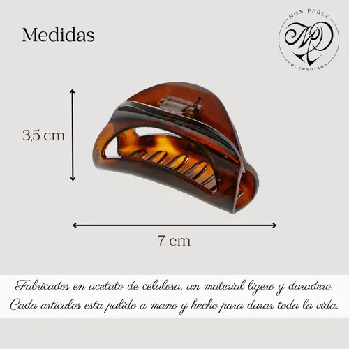 Hebillas Y Broches Para El Pelo Marqui Jolie Color Marrón Claro De 1
