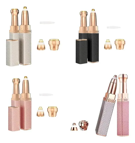 Depiladora Facial Femenina Eléctrica 2 En 1 Diamante