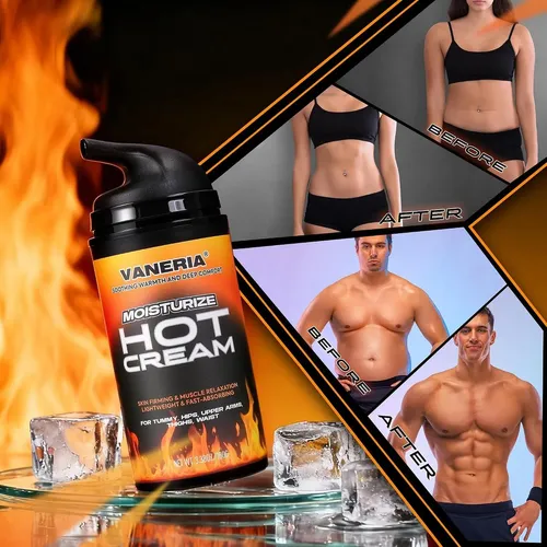 Vaneria Crema Caliente Anticelulítica Y Firmeza Muscular