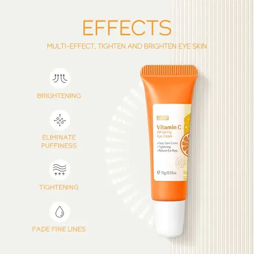Crema Blanqueadora Para Ojos Fenyi Con Vitamina C Que Suaviz