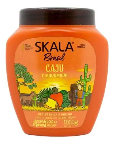 SKALA Máscara caju y murumuru 1kg brillo y resistencia