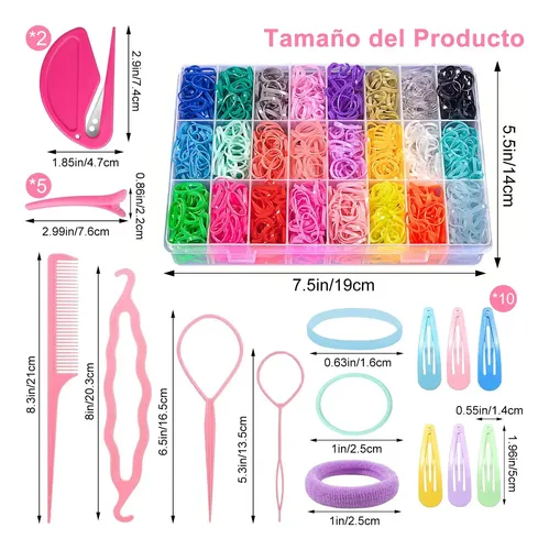 Accesorios Para El Cabello Para Niñas Pequeños, Mini Bandas