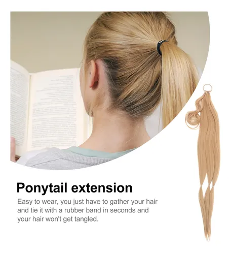 Extensión De Cola De Caballo Trenzada, Extensión De Cabello