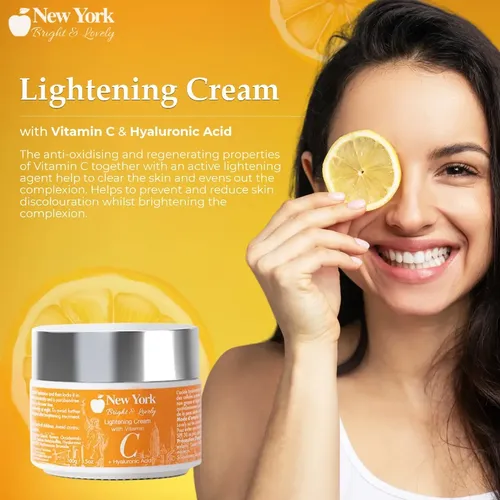 Crema Facial Aclarante New York Hidratante Manchas Piel Acné Sensible Noche