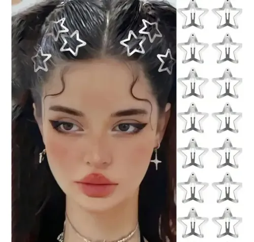 100 Broches Estrella Para El Cabello Pinzas De Pelo