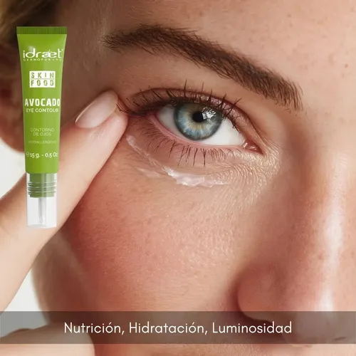 Crema Contorno Ojos Idraet Avocado Hidratante Ilumina 15g