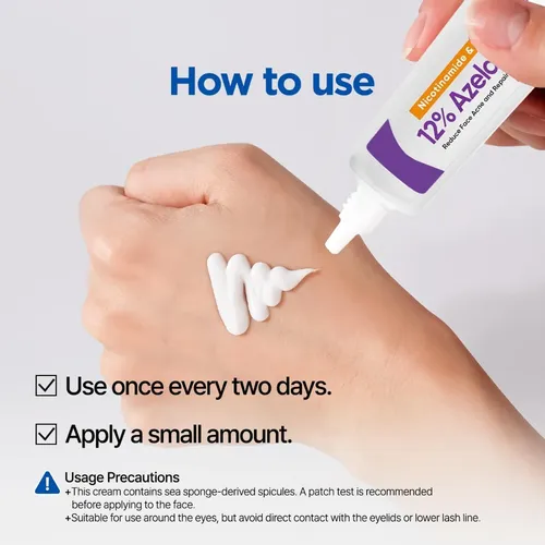 Crema Facial Con Ácido Azelaico 12% 20 G Para Acné Todo