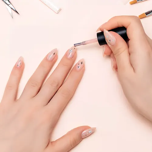 5 Hojas De Pegatinas Autoadhesivas Para Decoración De Uñas C
