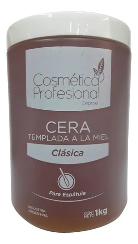 Cera Depilatoria Descartable Cosmetica Por 1 Kilo P/espatula