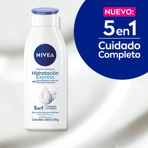 Crema Corporal Nivea Aloe Vera X 400 Ml