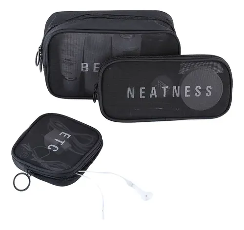 Neceser Viaje Organizador Maquillaje Cosméticos X3