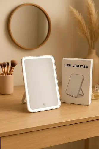 Espejo Para Maquillaje Con Luz Led Panel Touch