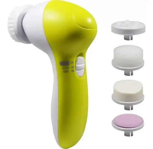 Cepillo Facial Masajeador Exfoliante Limpieza 5 En 1 A Pilas