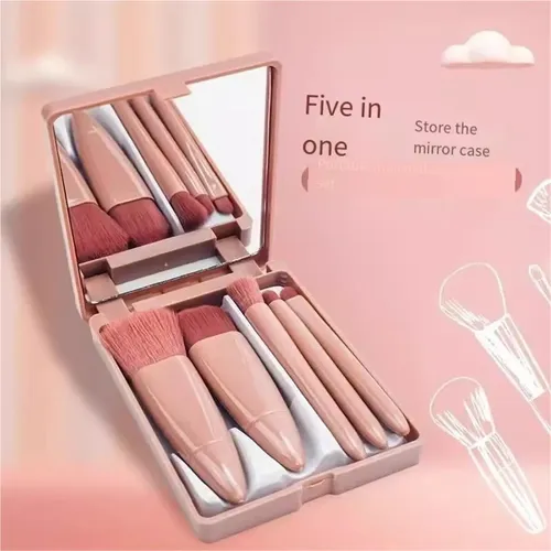 Set De 5 Brochas De Viaje Multifunción Con Estuche