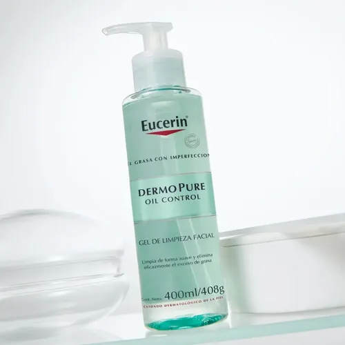 Eucerin Dermopure Oil Control Gel Limpiador Facial X400ml