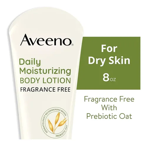 Aveeno Loción Corporal Hidratante Diaria, Sin Fragancia, 8 .