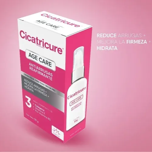Crema Cicatricure Age Care Antiarrugas y Reafirmante, 50g