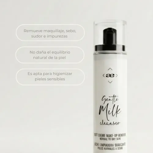 Leche Limpiadora Suavizante Milk Cleanser Idraet 95ml