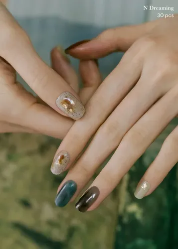 Tiras De Uñas De Gel Ohora Semi Curadas N Dreaming Con Acces