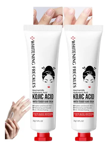 Crema De Manos Con Ácido Kójico, Niacinamida, Hialurónico, B