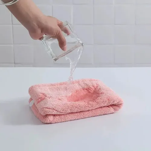 Gorro Toalla Microfibra Secado Rápido Del Cabello Antifrizz