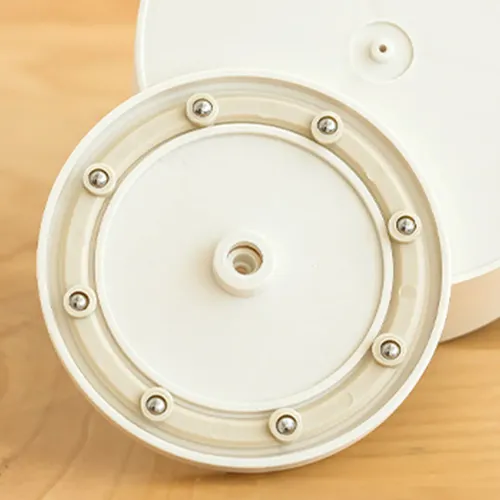 Organizador De Maquillaje Giratorio 360° Y Porta-cepillos