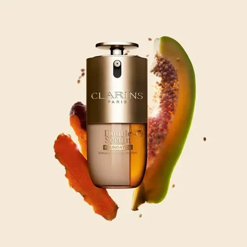 Base De Maquillaje Clarins Double Serum Antiedad
