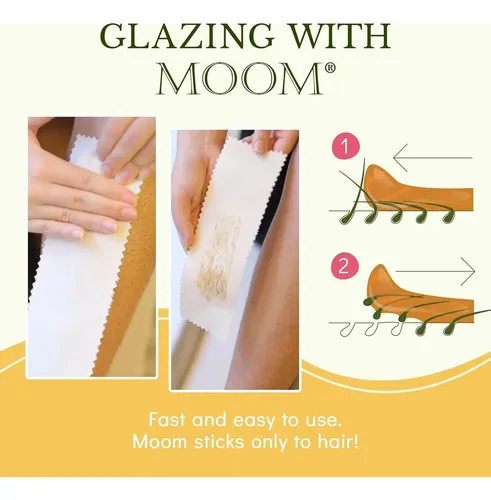 Cera De Azúcar Orgánica Moom – 6 Oz