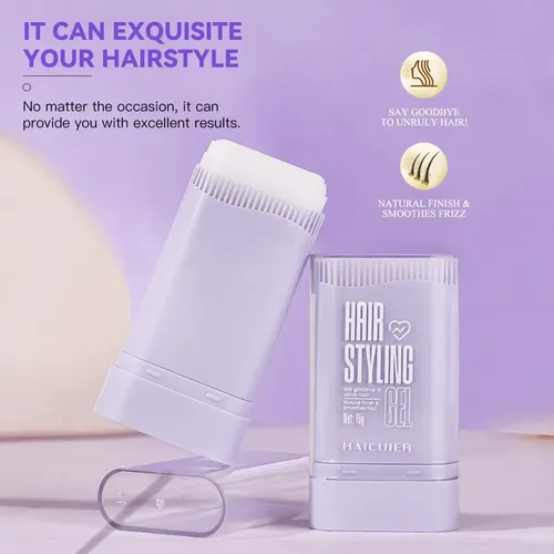Cera En Barra Antifrizz Para El Cabello Peinado