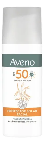 Aveno Protector Solar Facial Pieles Sensibles Fps 50 50 Ml