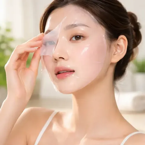 Mascarilla Coreana Pdrn Pink Collagen Gel Mask Pack X4