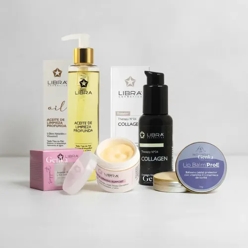 Kit Rutina Skincare Piel Madura Anti Age Libra Cosmética