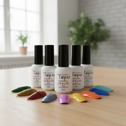 Esmalte Semipermanente Tejar 15ml X 6 Unidades Uv Led