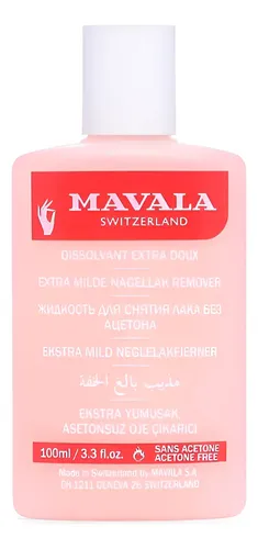 Quitaesmalte Mavala Suave Sin Acetona 100ml