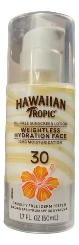 Protección Solar Facial Hawaiian Tropic Silk Hydration