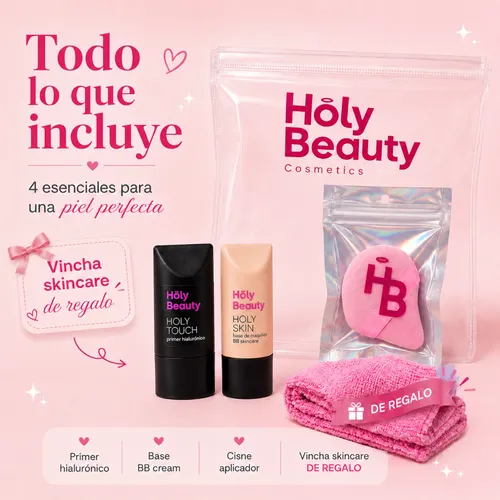 Combo Piel Perfecta Holy Beauty Con Vincha De Regalo