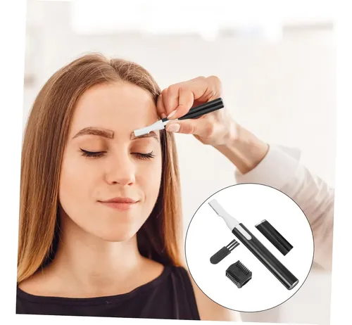 Depiladora Eléctrica Compacta Para Cejas Y Vello Facial
