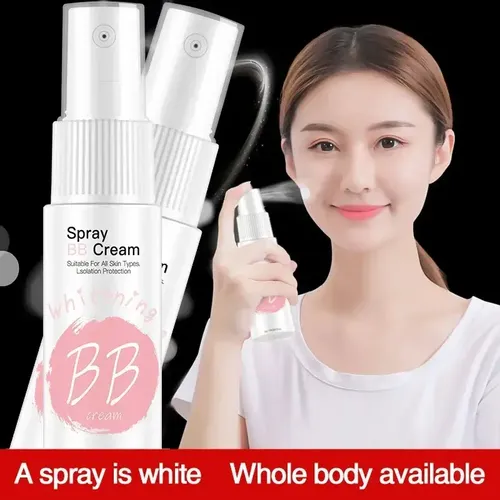 Base Blanqueadora Bb Cream En Aerosol Hidratante A Prueba De