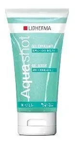Gel Exfoliante Aqua Shot Lidherma 100g Limpieza Facial